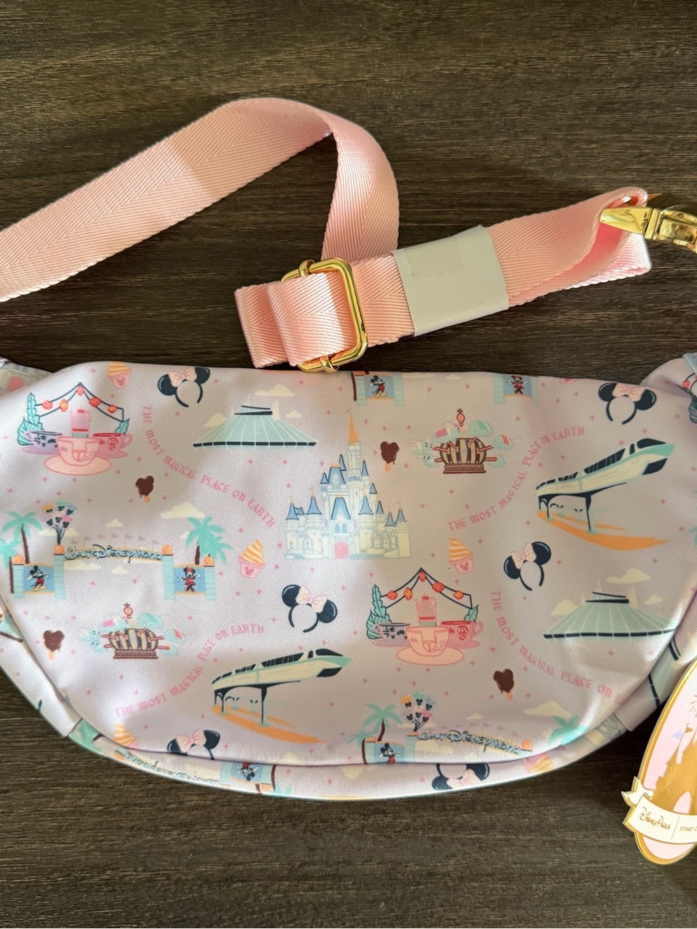 Stoney Clover Lane x Disney Parks Monorail Walt Disney World Belt Bag NEW - Picture 4 of 4